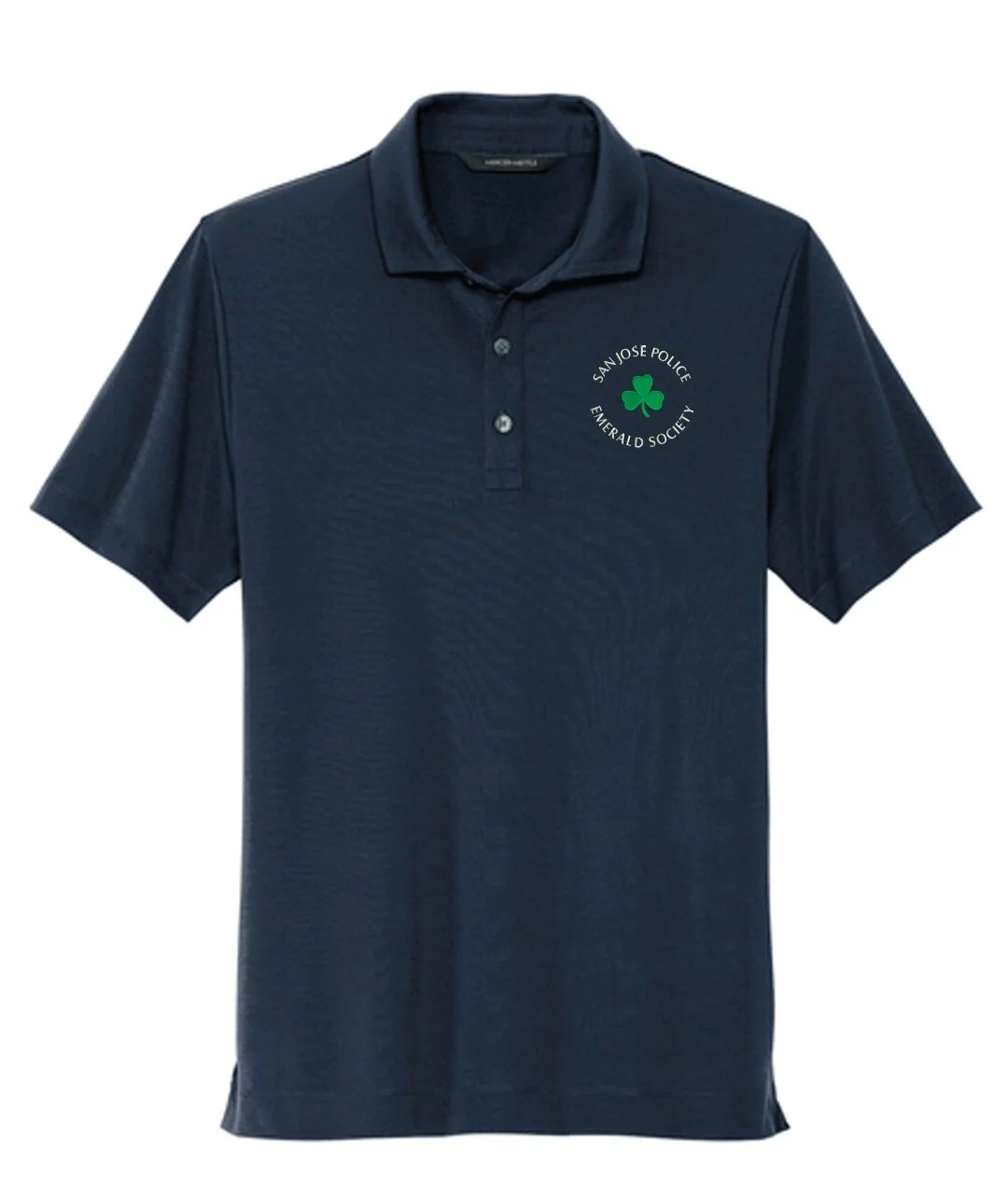 San Jose Police Emerald Society Shamrock Polo Shirt — San Jose